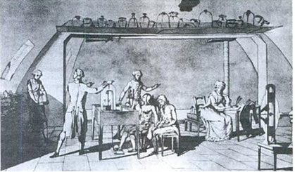 Lavoisier's chemical laboratory