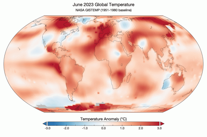 June 2023 was the hottest month on record, according to NASA