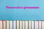 Possessive Pronouns. Use of Possessive Pronouns
