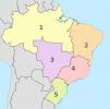 Commented exercises on Brazilian regions