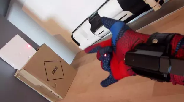 Check out the newest spider-man-like web-slinger